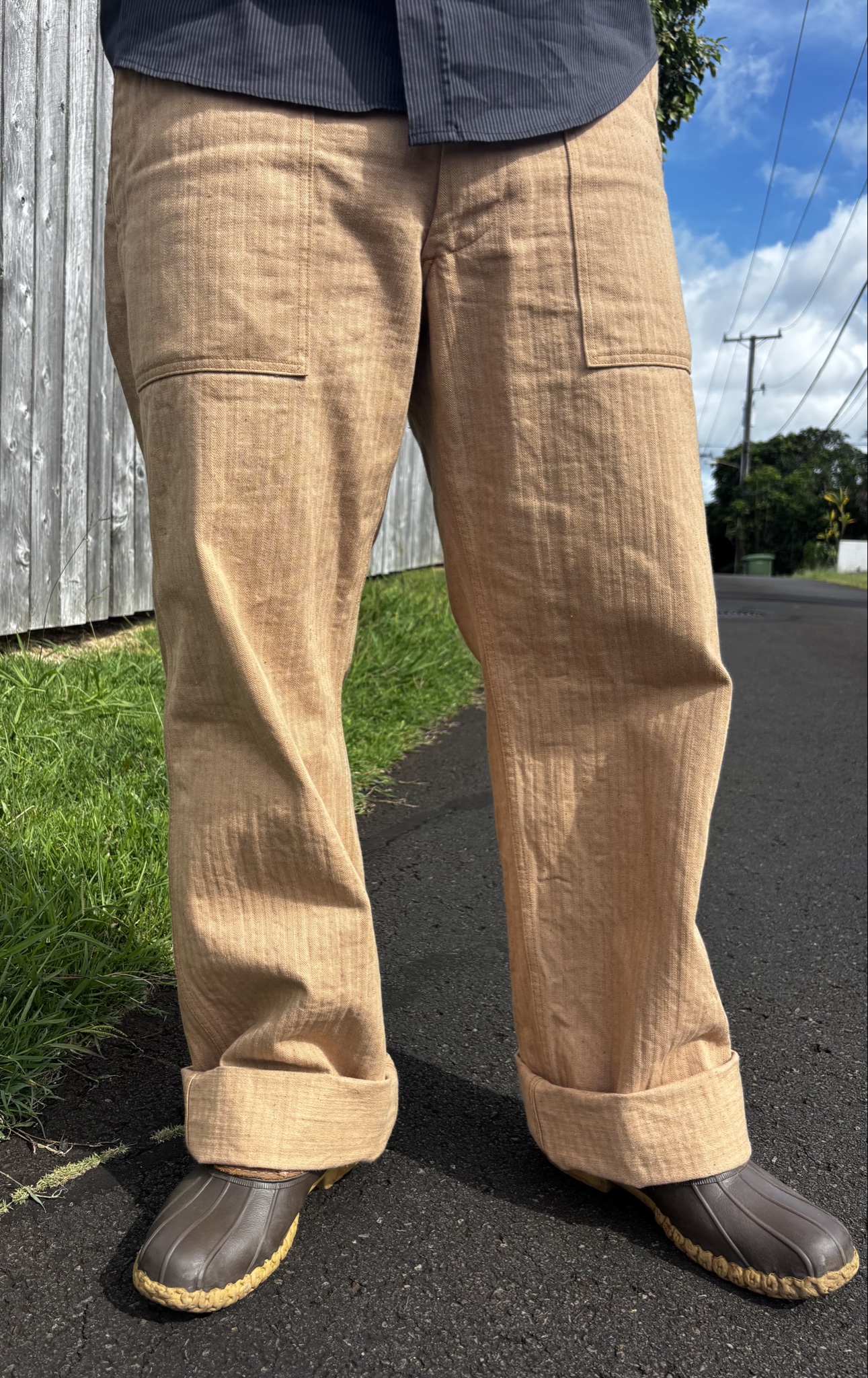 Studio D'Artisan Sally Fox Fiber Baker Pants