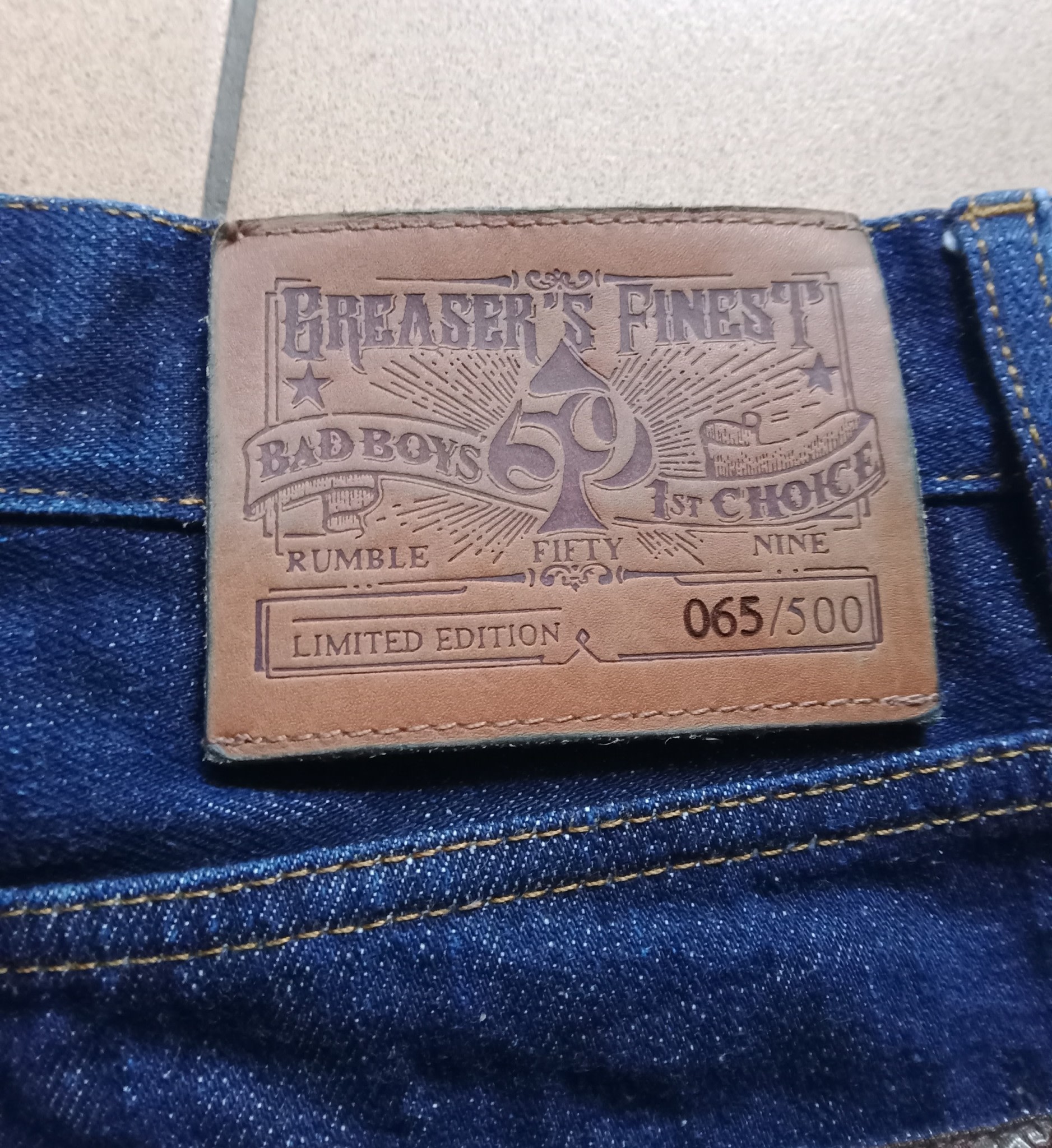 Rumble59 Greaser Bad boy 15oz édition limitée