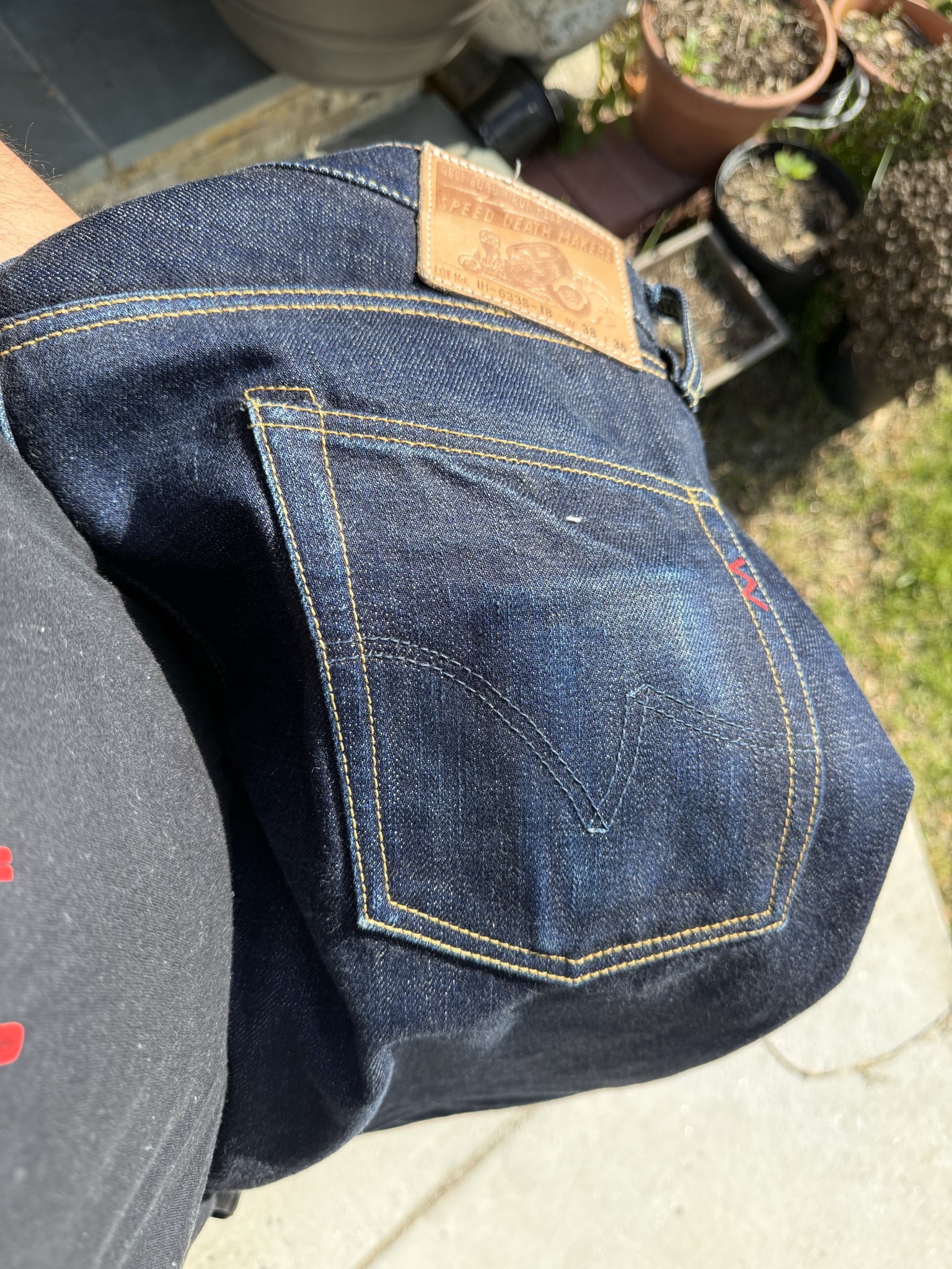 Iron Heart 633s-18 Vintage Denim Jeans - Straight Tapered
