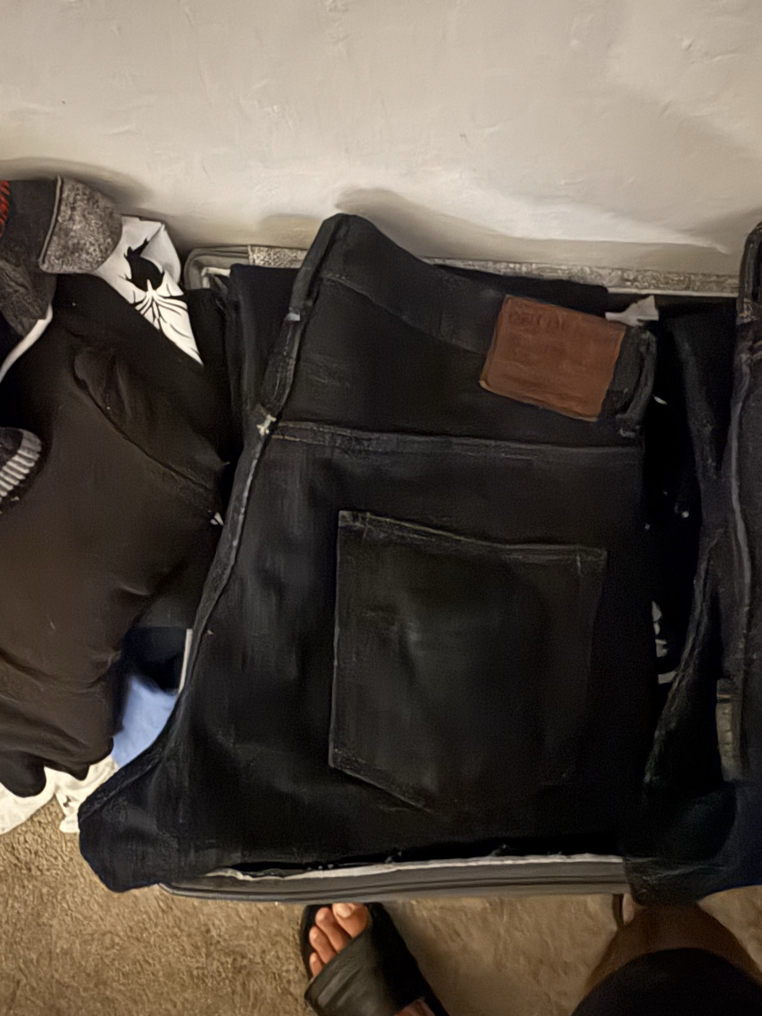 Oni Denim ONI-277Bumpy-(Black) 17oz Bumpy Denim Just Right Straight