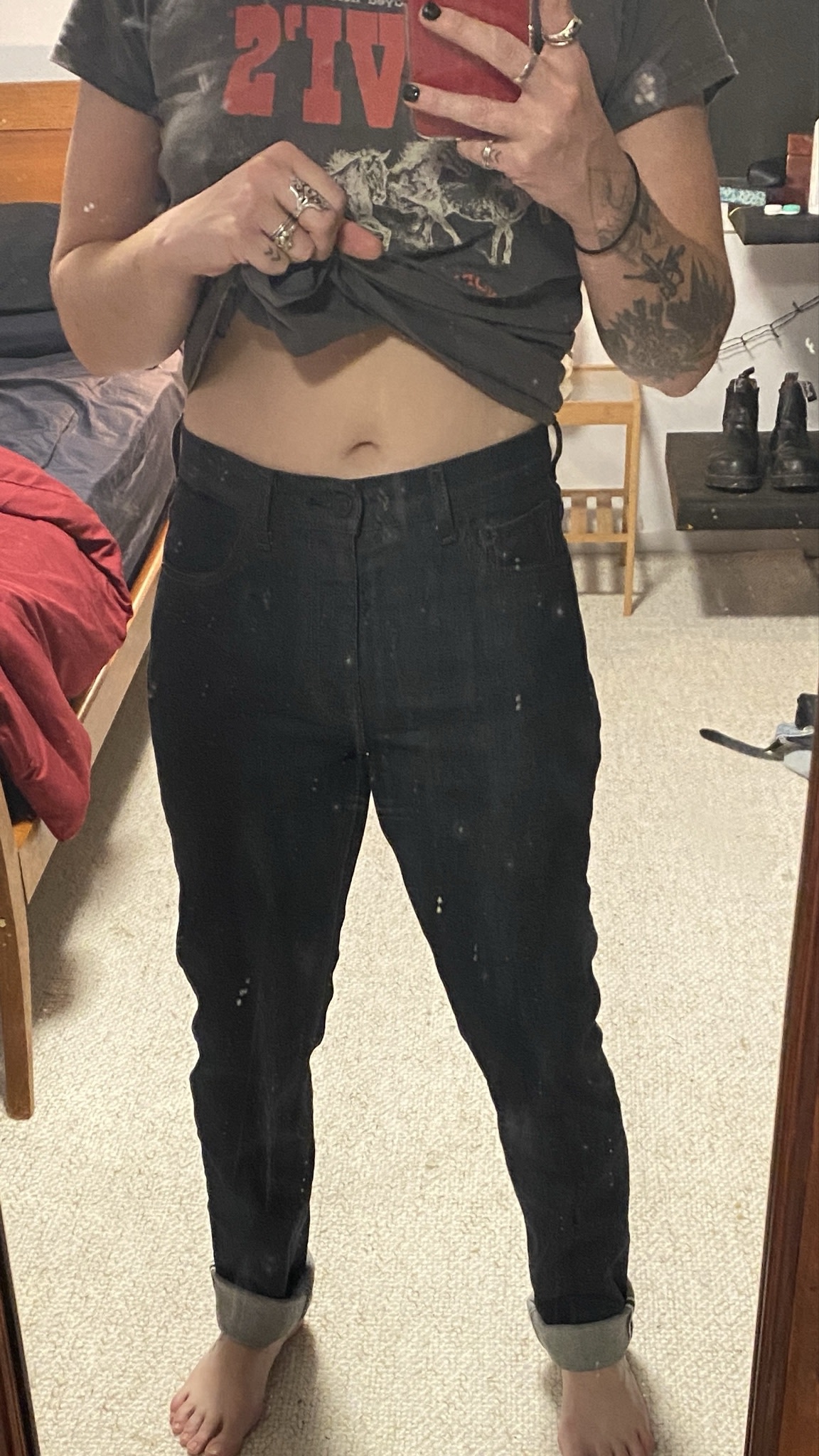 Uniqlo Stretch Selvedge Slim Jeans