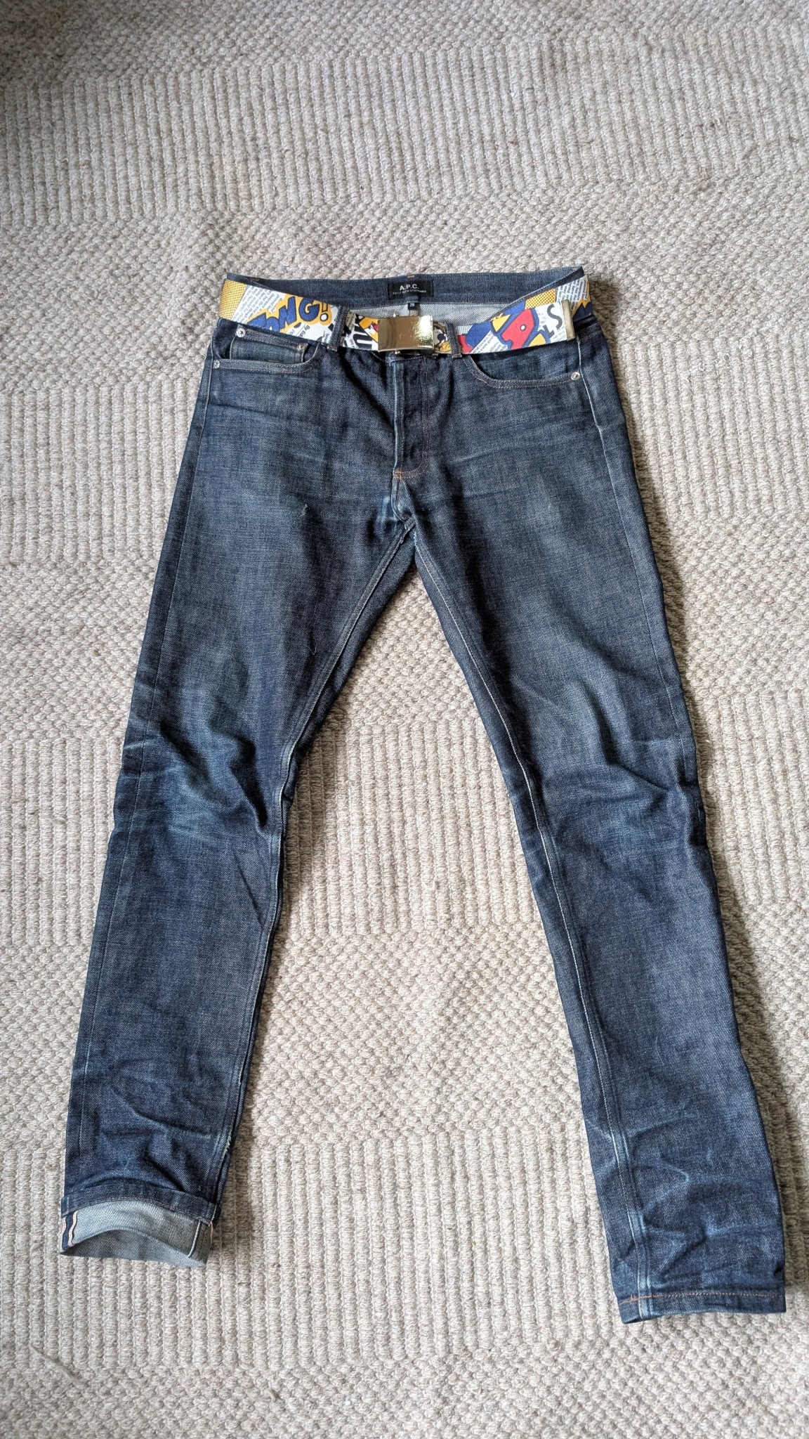 APC Petit New Standard - Slim Tapered Low Rise 14.5oz Japanese Selvedge (Raw)