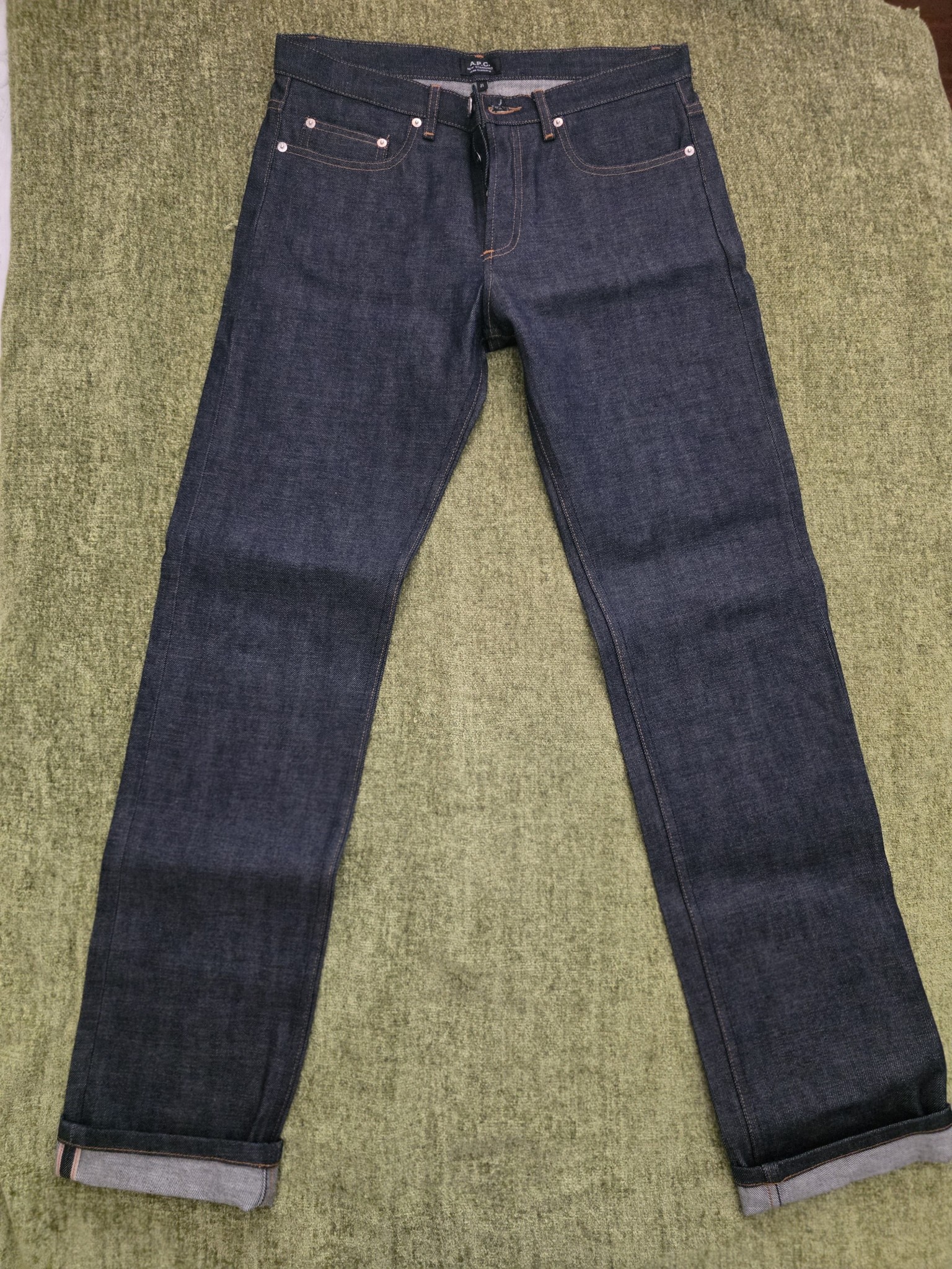 APC New Standard - Straight Low-Medium Rise 14.5oz Japanese Selvedge (Raw)