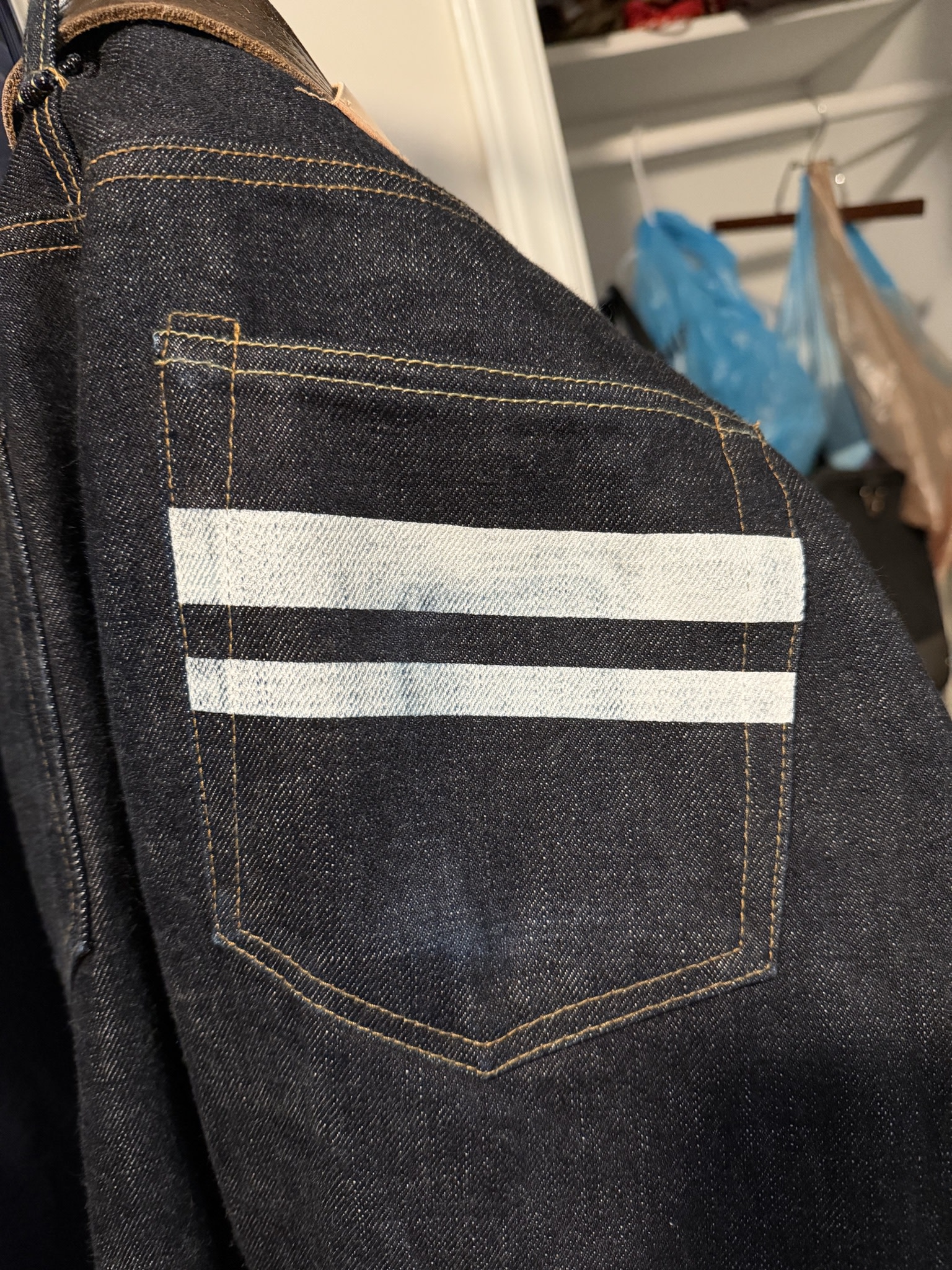 Momotaro Jeans fade post