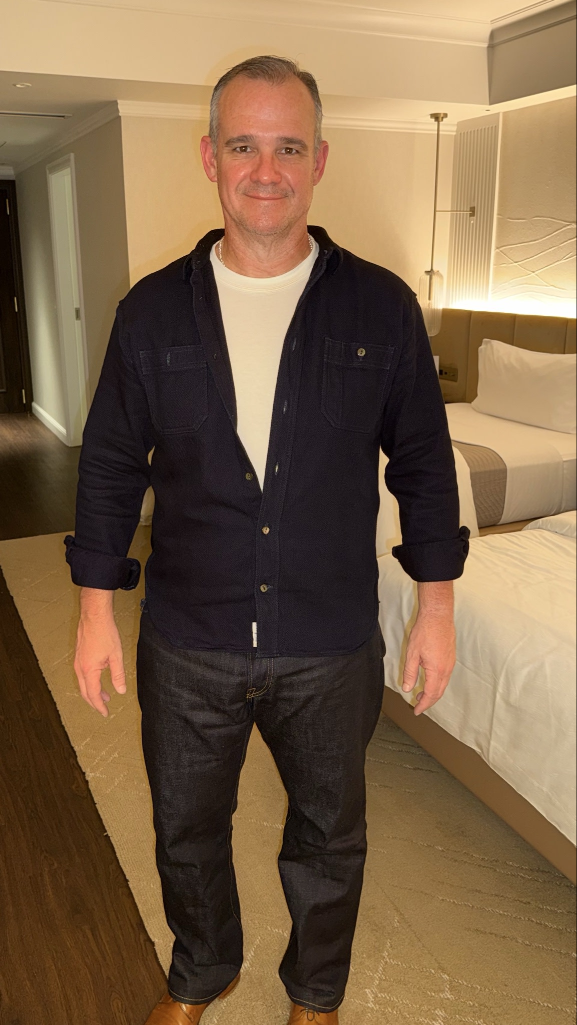 Momotaro Jeans Sashiko Work Shirt