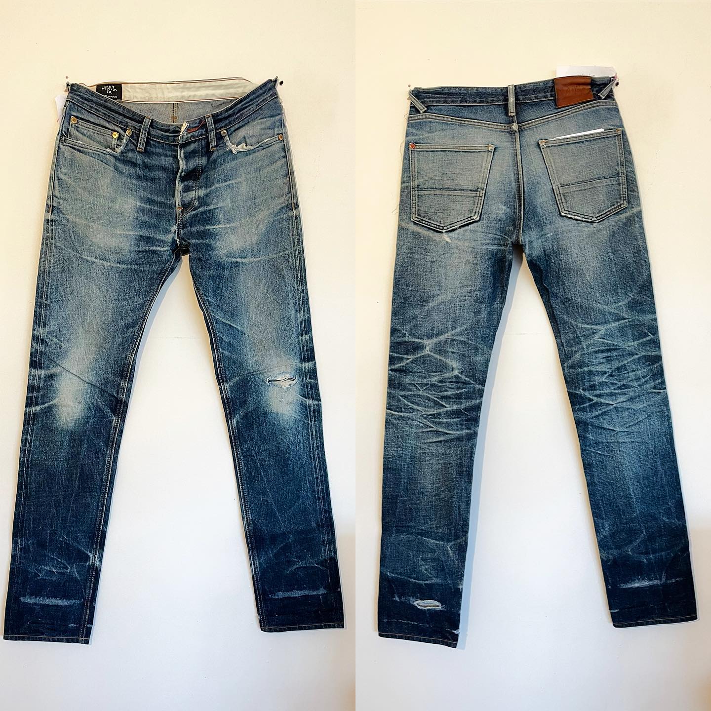 Hiut Denim Co. The SlimR - OG Japanese Selvedge (14.5oz Kuroki) – jeans