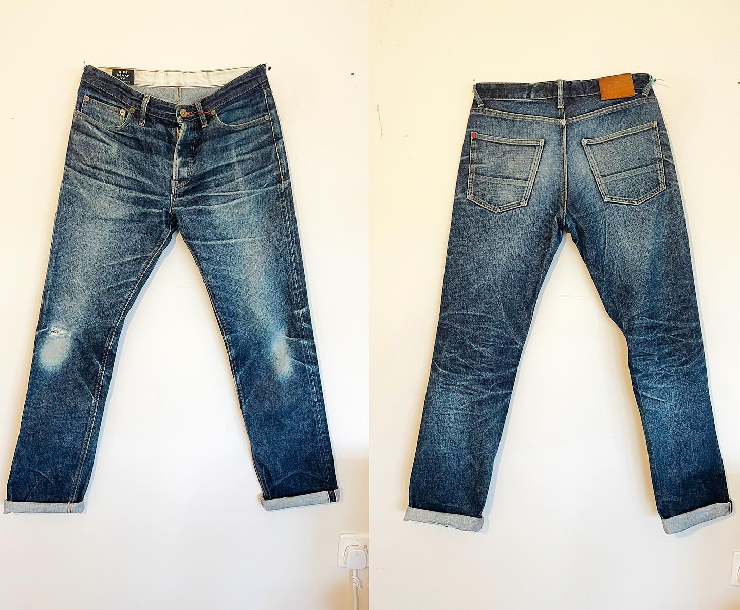 Hiut Denim Co. The SlimR - OG Japanese Selvedge (14.5oz Kuroki) – jeans